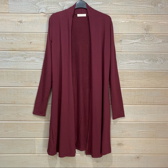 Anthropologie Sweaters - Anthro Long Open Cardigan L